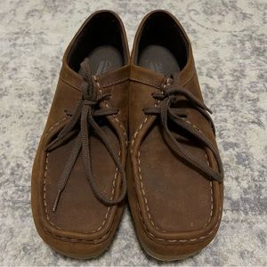 Clarks Padmore Wallabee Leather Shoes Women’s 10